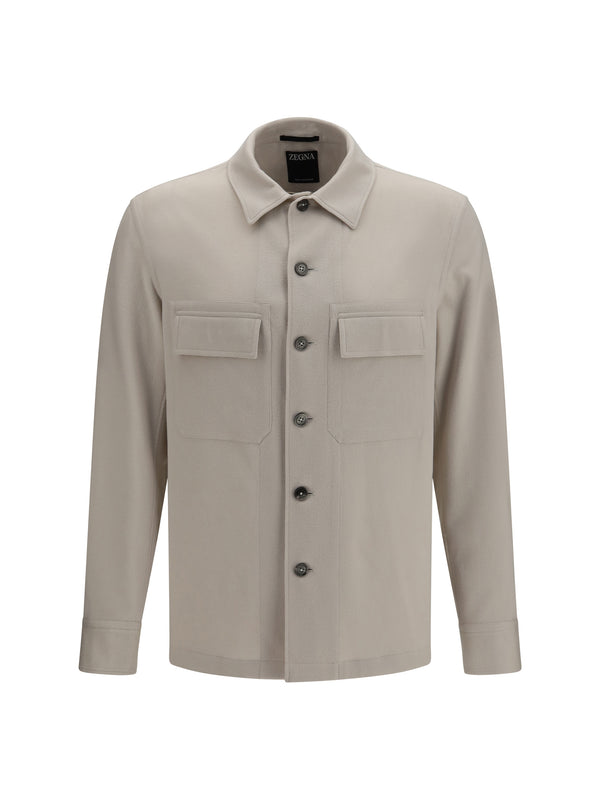Zegna 100% Cashmere jacket in beige