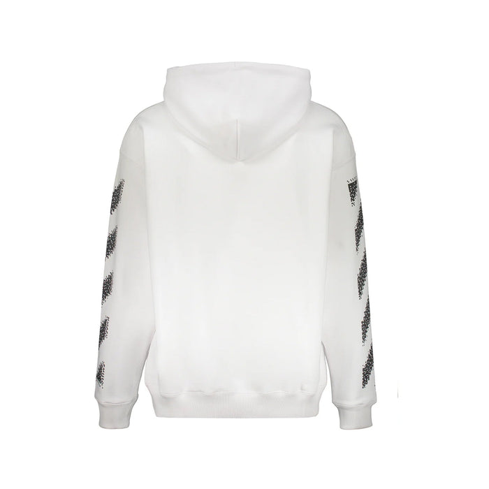 Logo Sweatshirt White Cotton