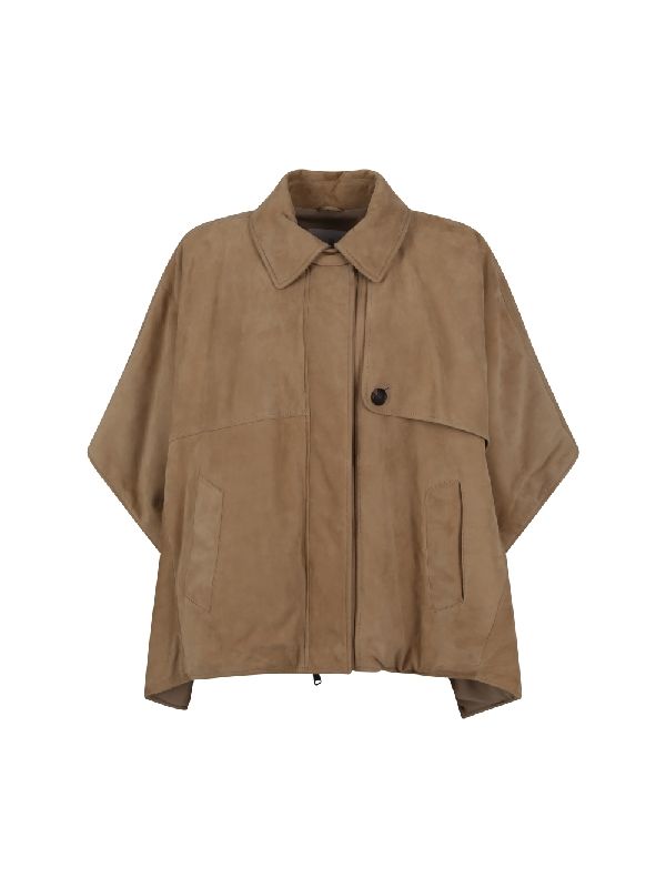 Brunello Cucinelli Womens Jacket M0pcl2568p_c8491 Nwt Brown Clothing