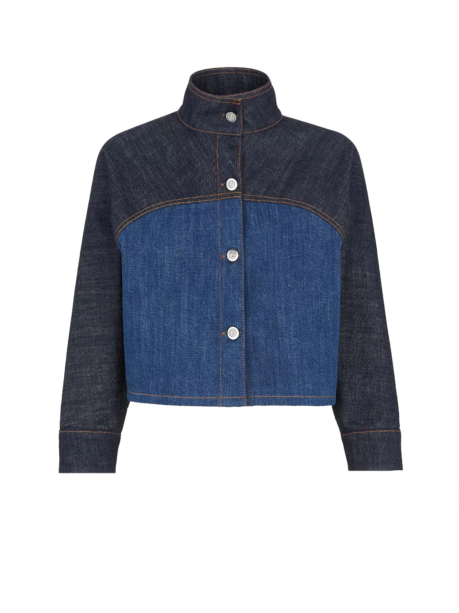 Fendi Jackets Blue Cotone