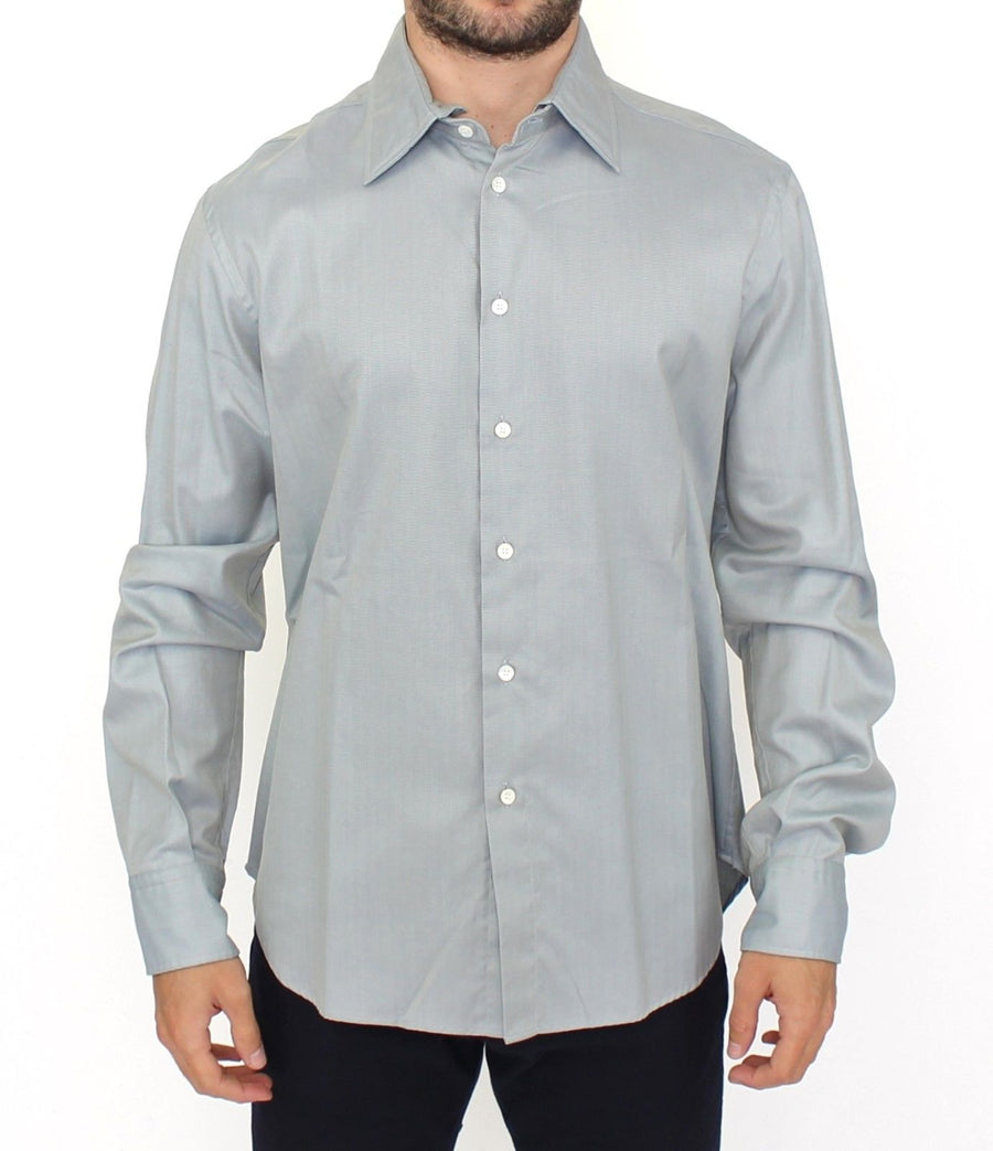 Ermanno Scervino 100% Cotton shirt in gray