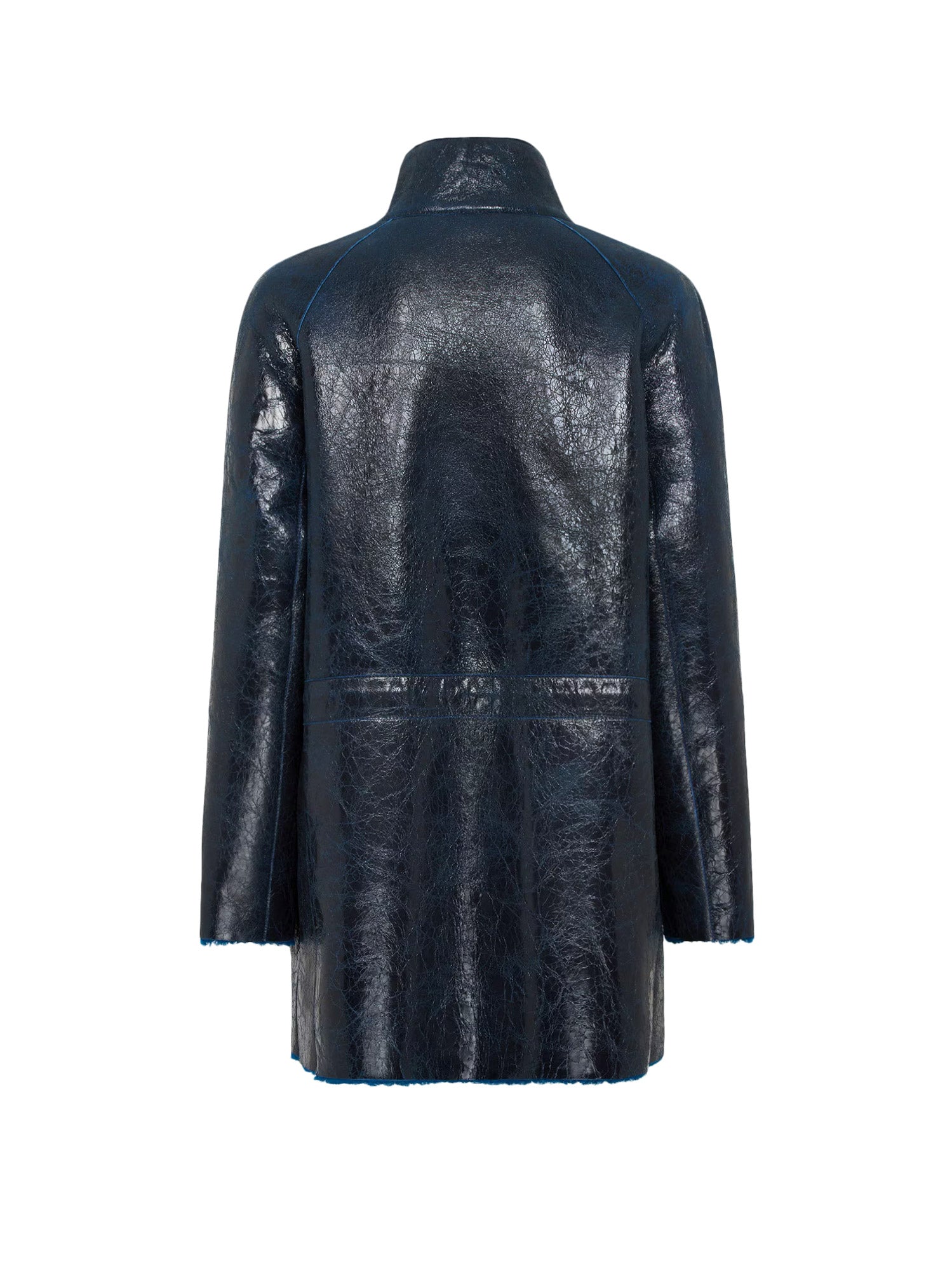 Fendi Jackets Blue Pelle