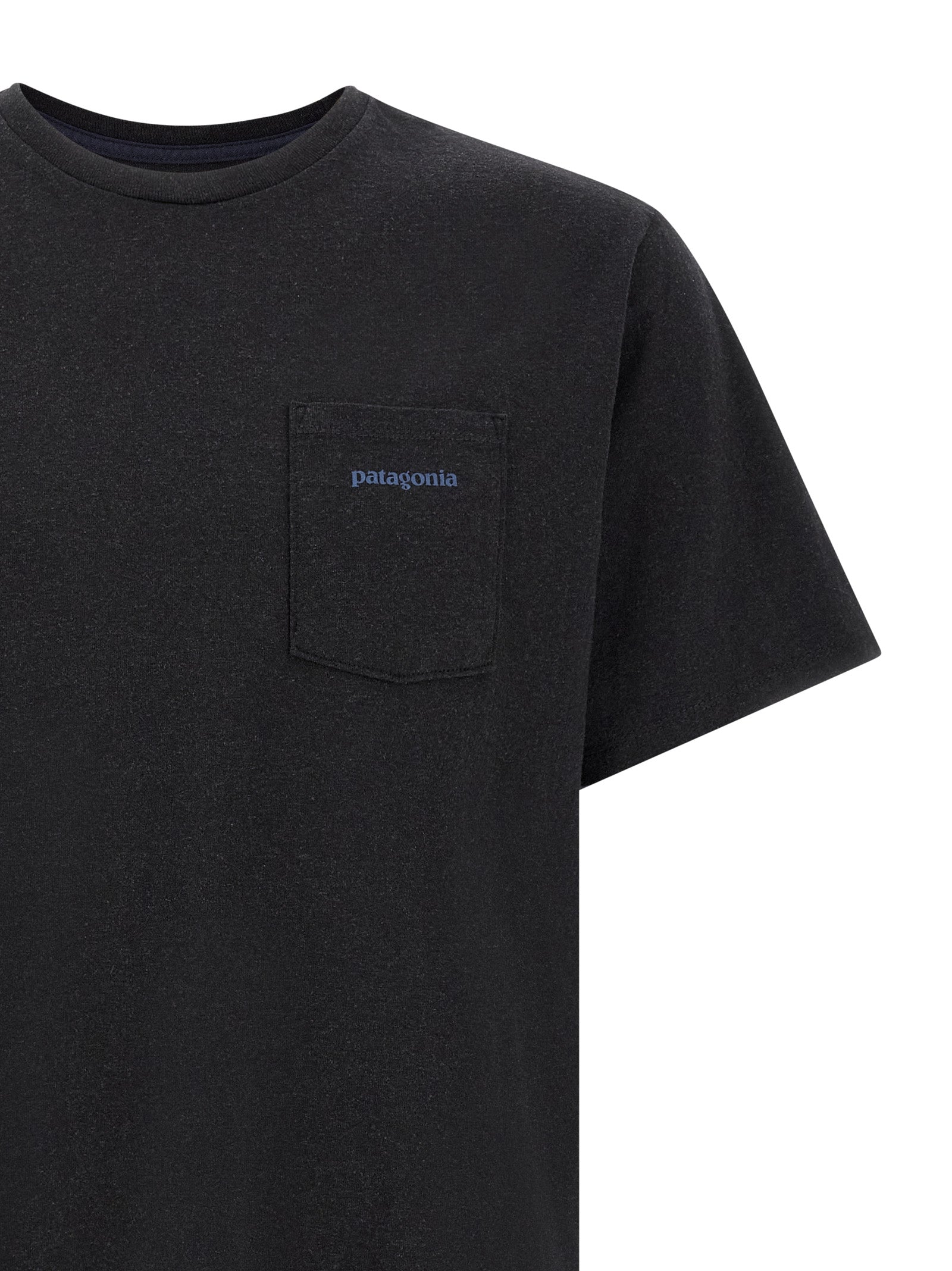 Boardshort Logo Pocket Responsibili-Tee® T-Shirt Black Cotton