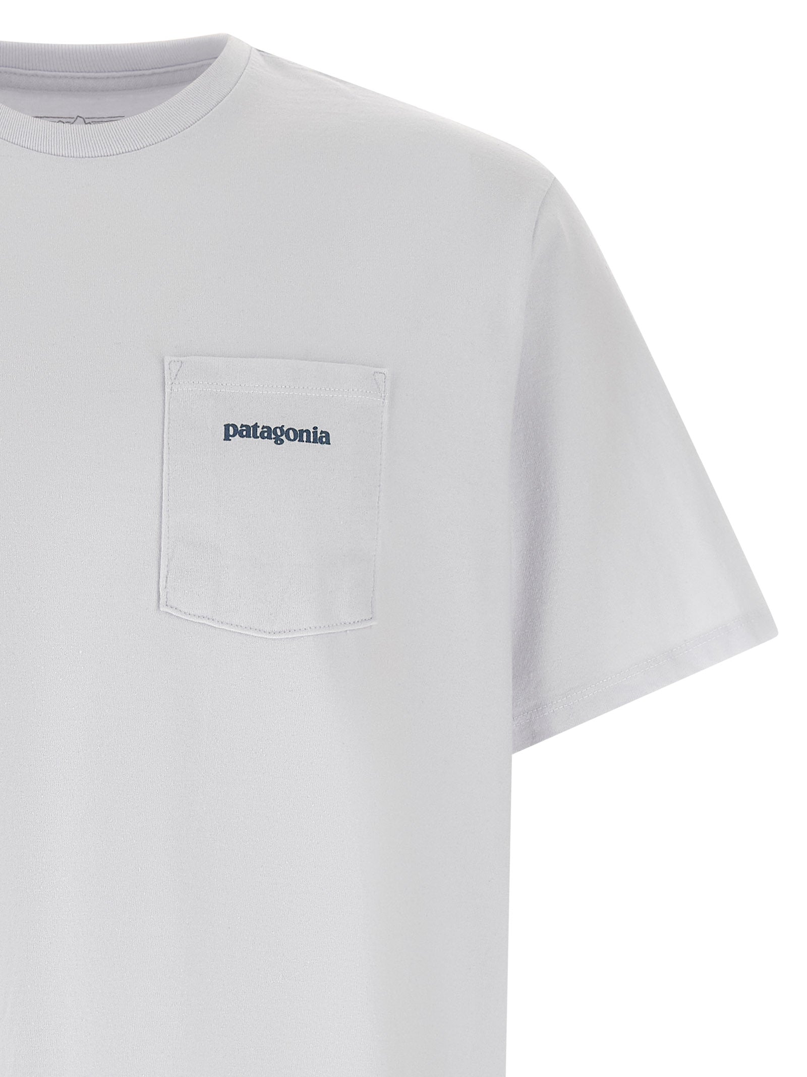 Boardshort Logo Pocket Responsibili-Tee® T-Shirt White Cotton