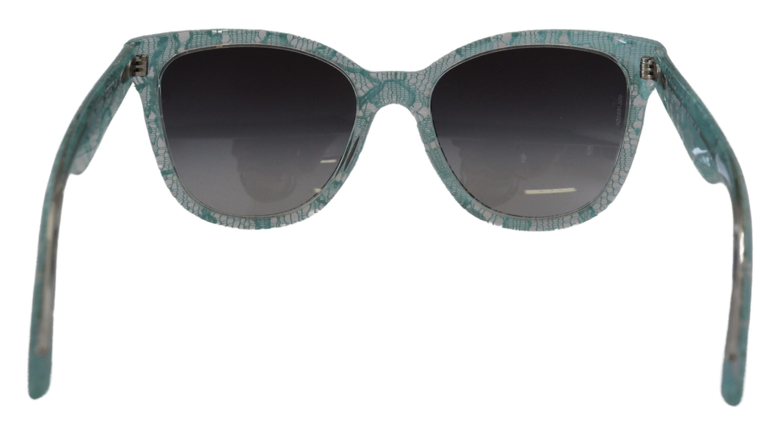 Blue Lace Acetate Crystal Round Dg4190 Sunglasses