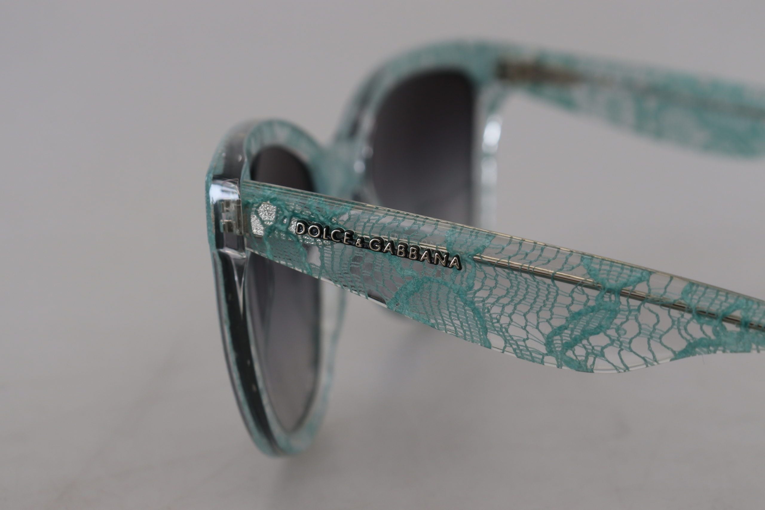 Blue Lace Acetate Crystal Round Dg4190 Sunglasses