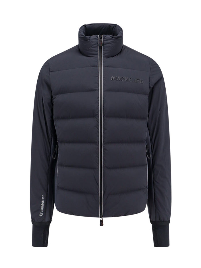 Moncler Grenoble Jackets Blue Poliammide Elastan
