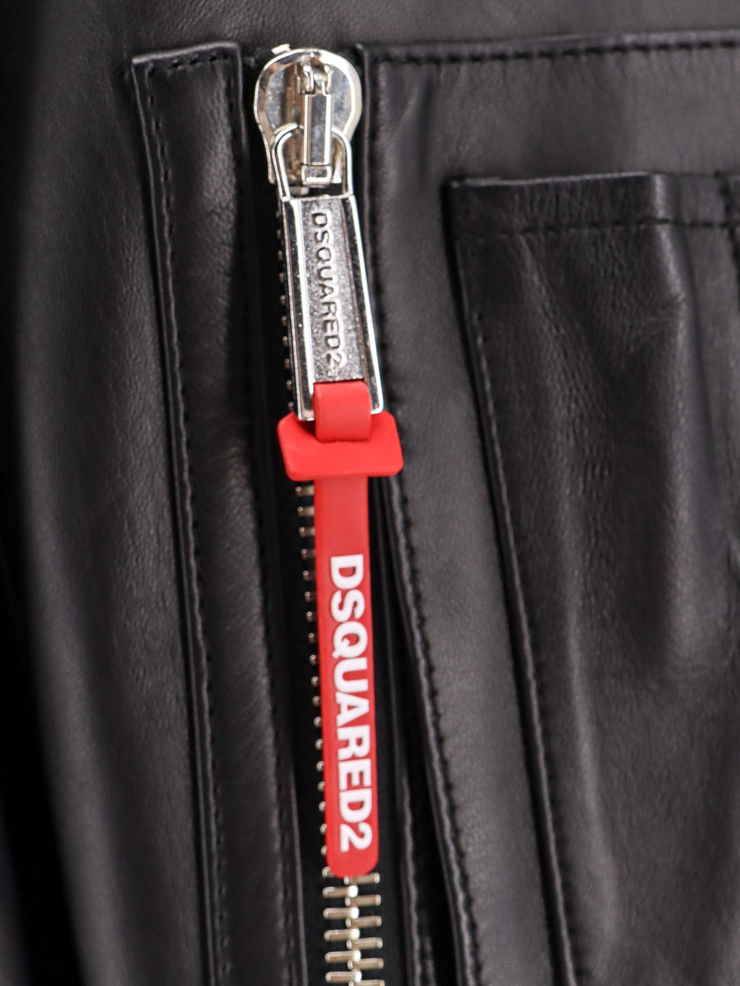 Dsquared2 Jackets Black Pelle