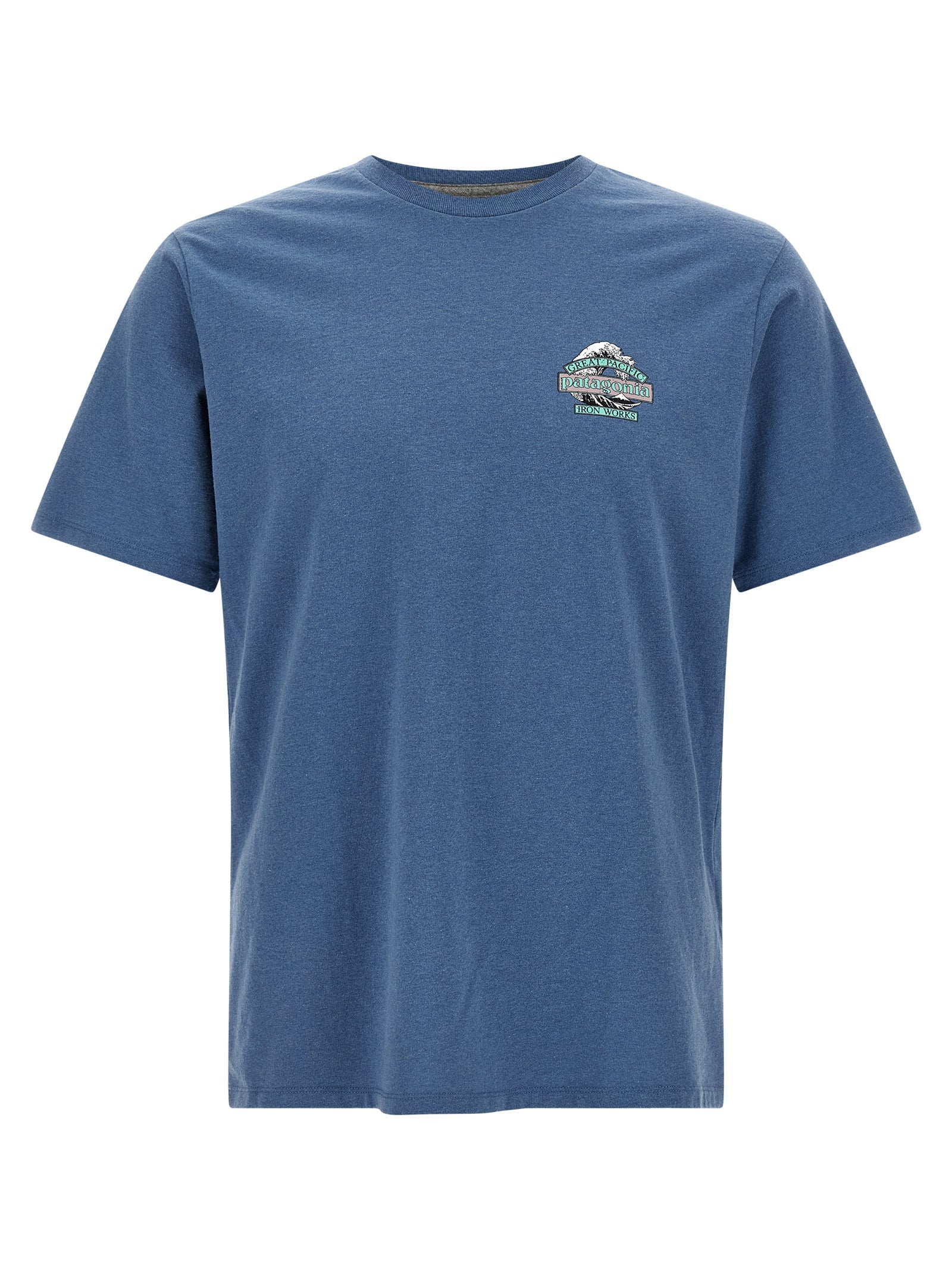 Great Waves Responsibili-Tee® T-Shirt Blue Cotton