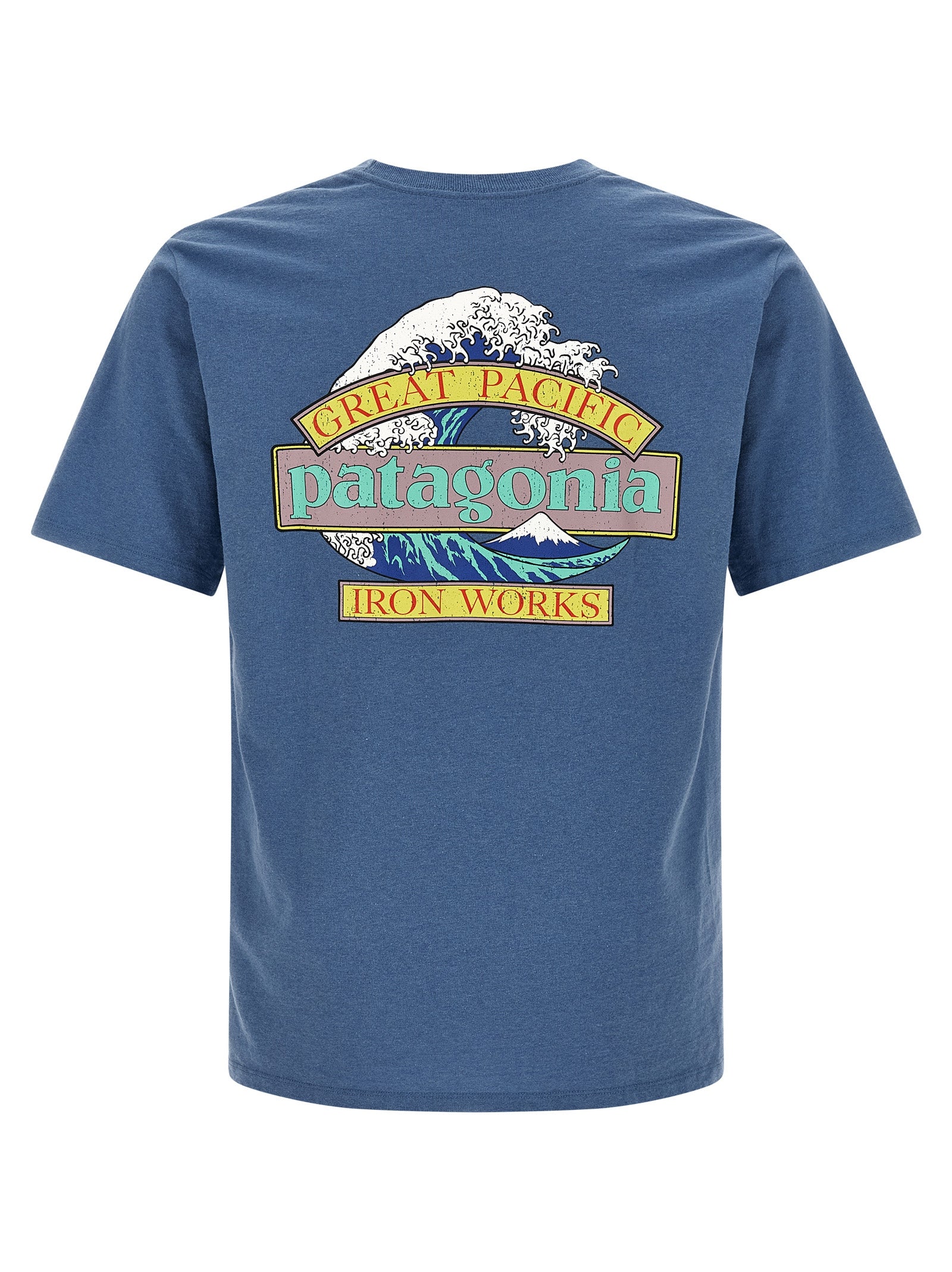 Great Waves Responsibili-Tee® T-Shirt Blue Cotton