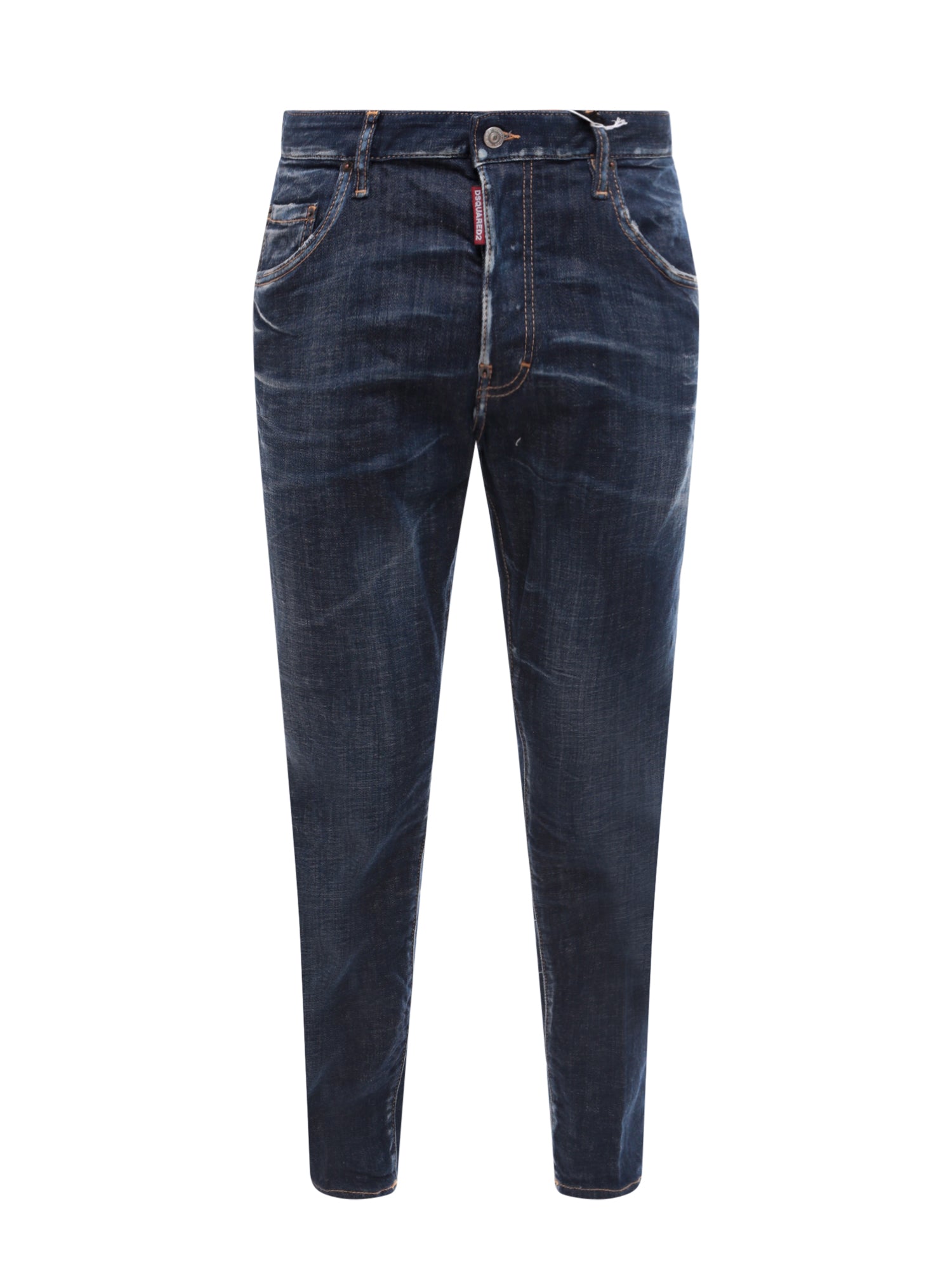 Dsquared2 Jeans Blue Cotone Elastan