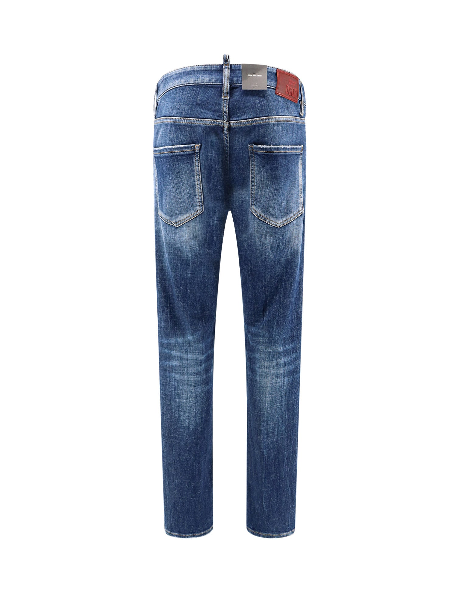 Dsquared2 Jeans Blue Cotone Poliestere Elastan
