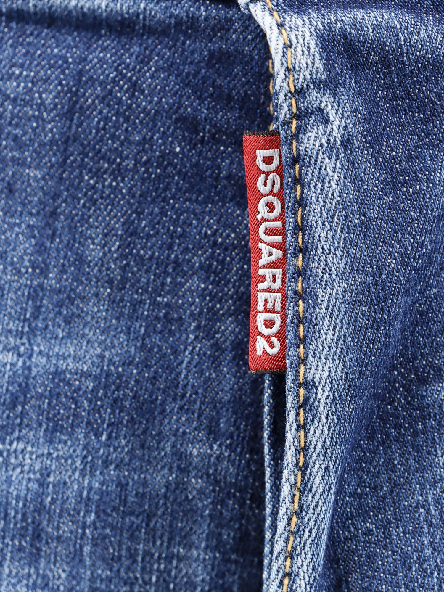Dsquared2 Jeans Blue Cotone Poliestere Elastan