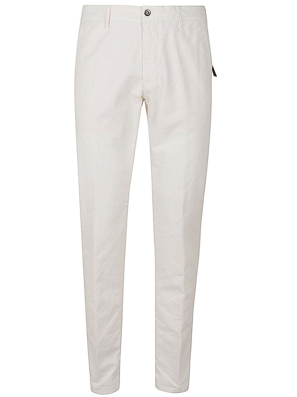 Pantalone White Cotton | Pantaloni