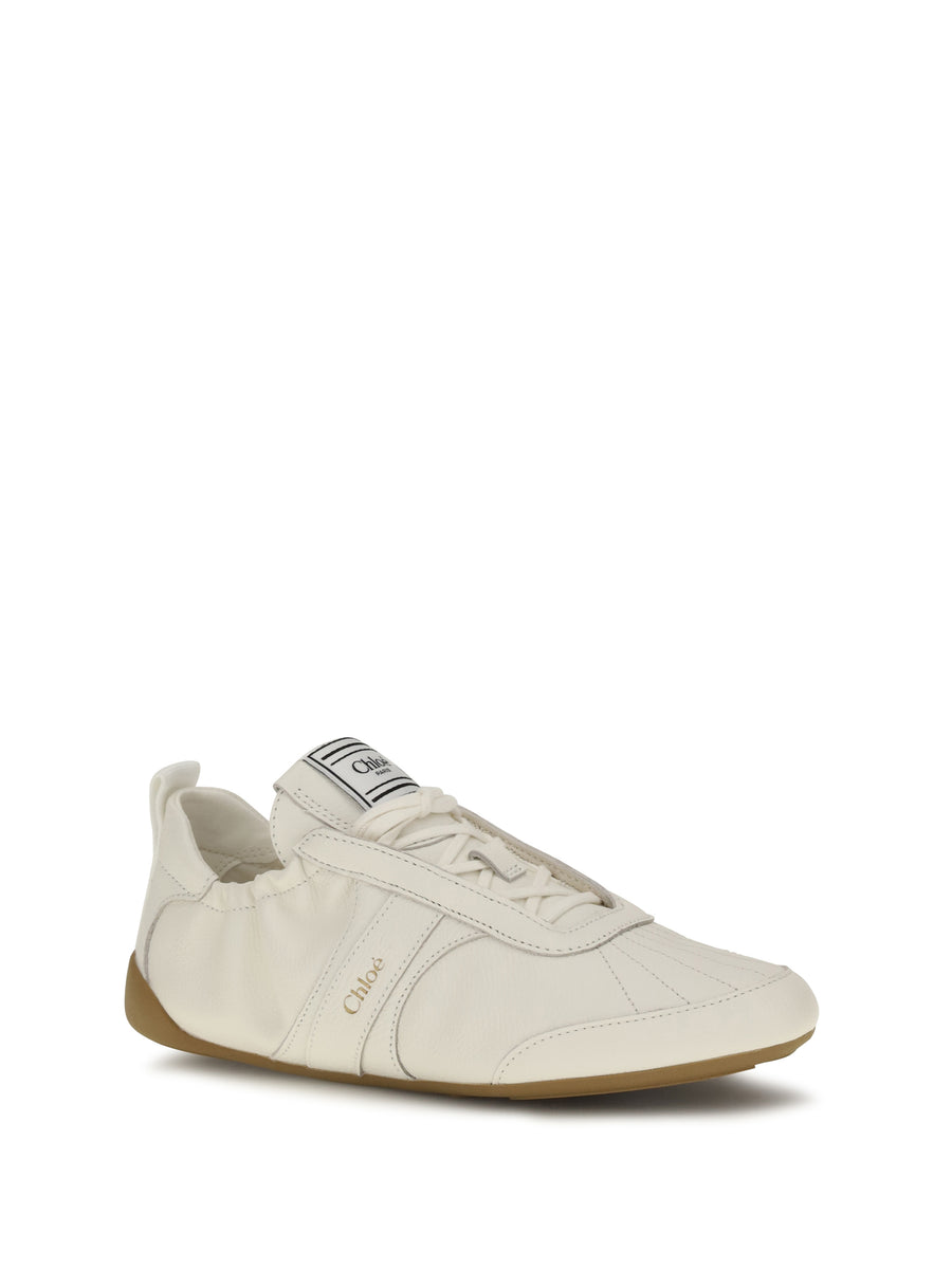 Sneakers Kick Eggshell Upper: Fabric Trainers