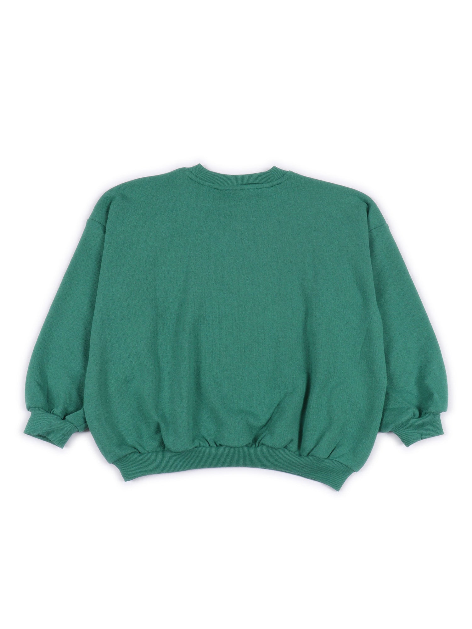 Ritzratz Emb Sweatshirt Green Organic Cotton
