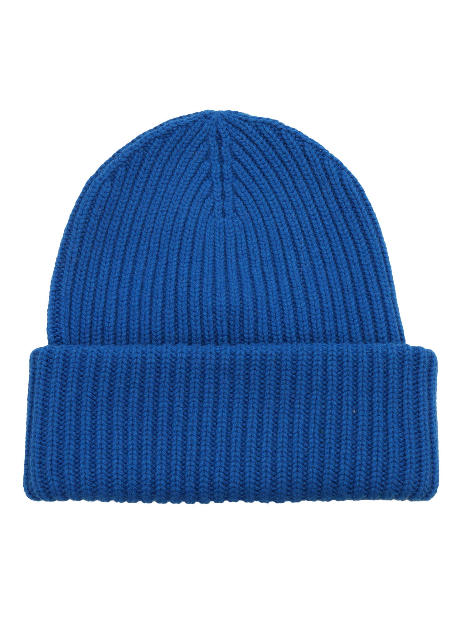 KNITTED CAP Blue Hat