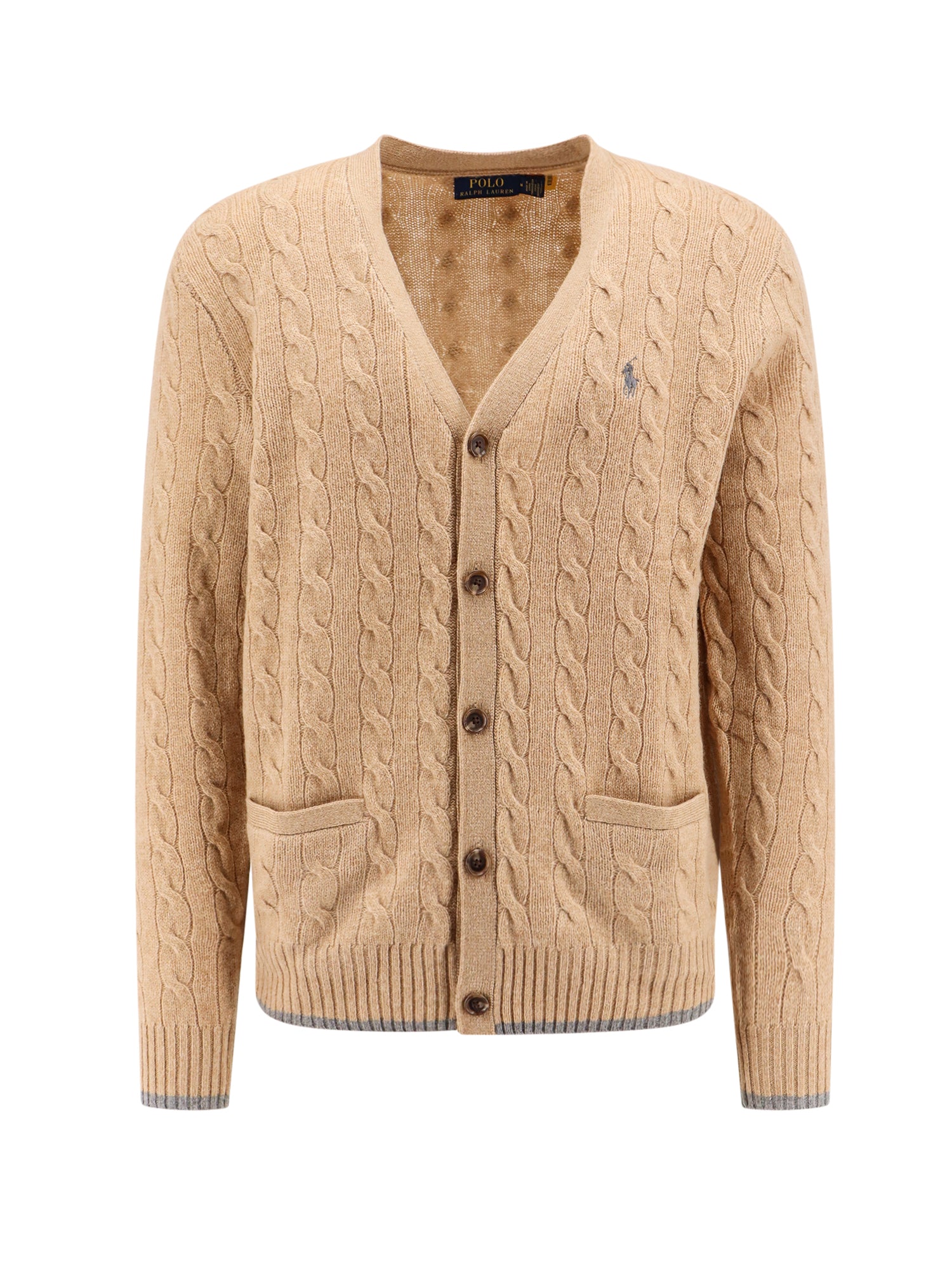 Polo Ralph Lauren Sweaters Beige Lana Certificata Cashmere