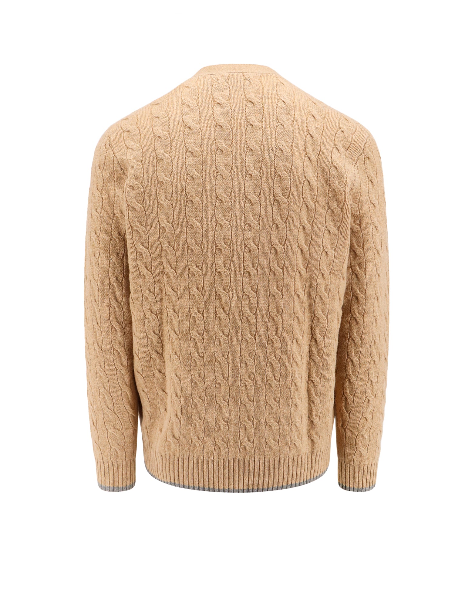 Polo Ralph Lauren Sweaters Beige Lana Certificata Cashmere
