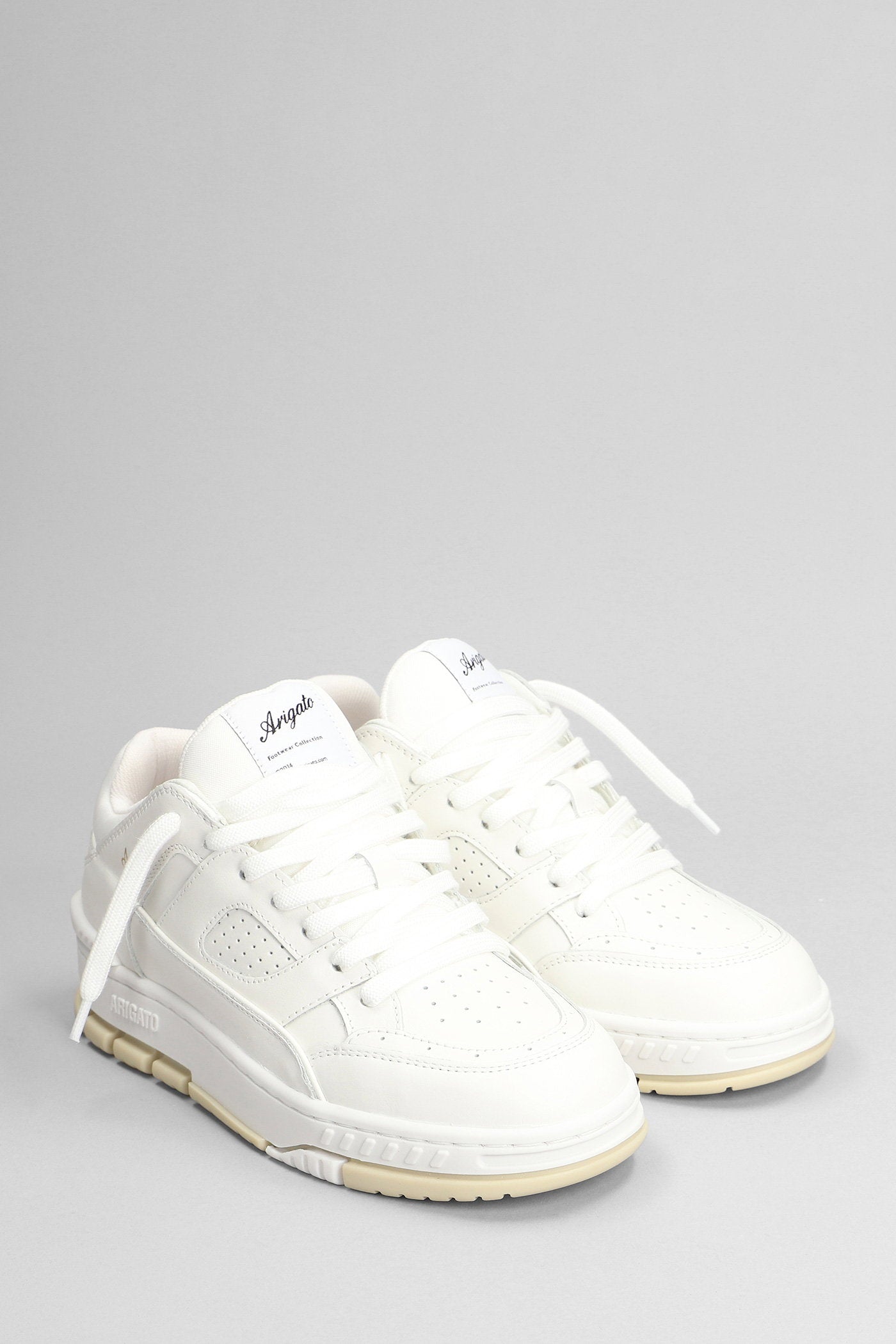 Area Lo Sneakers in white leather Scarpe