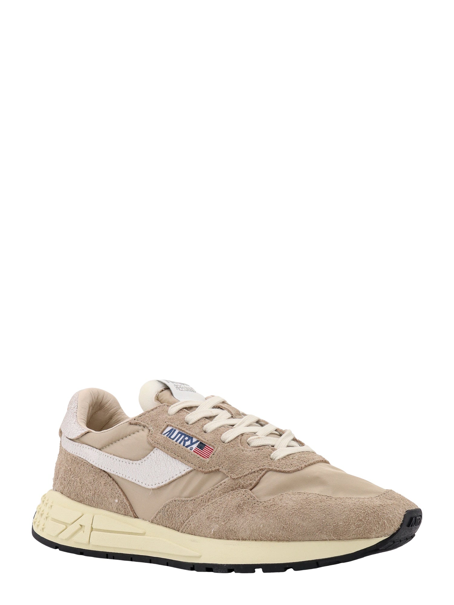 Autry Sneakers Beige Nylon / Suede