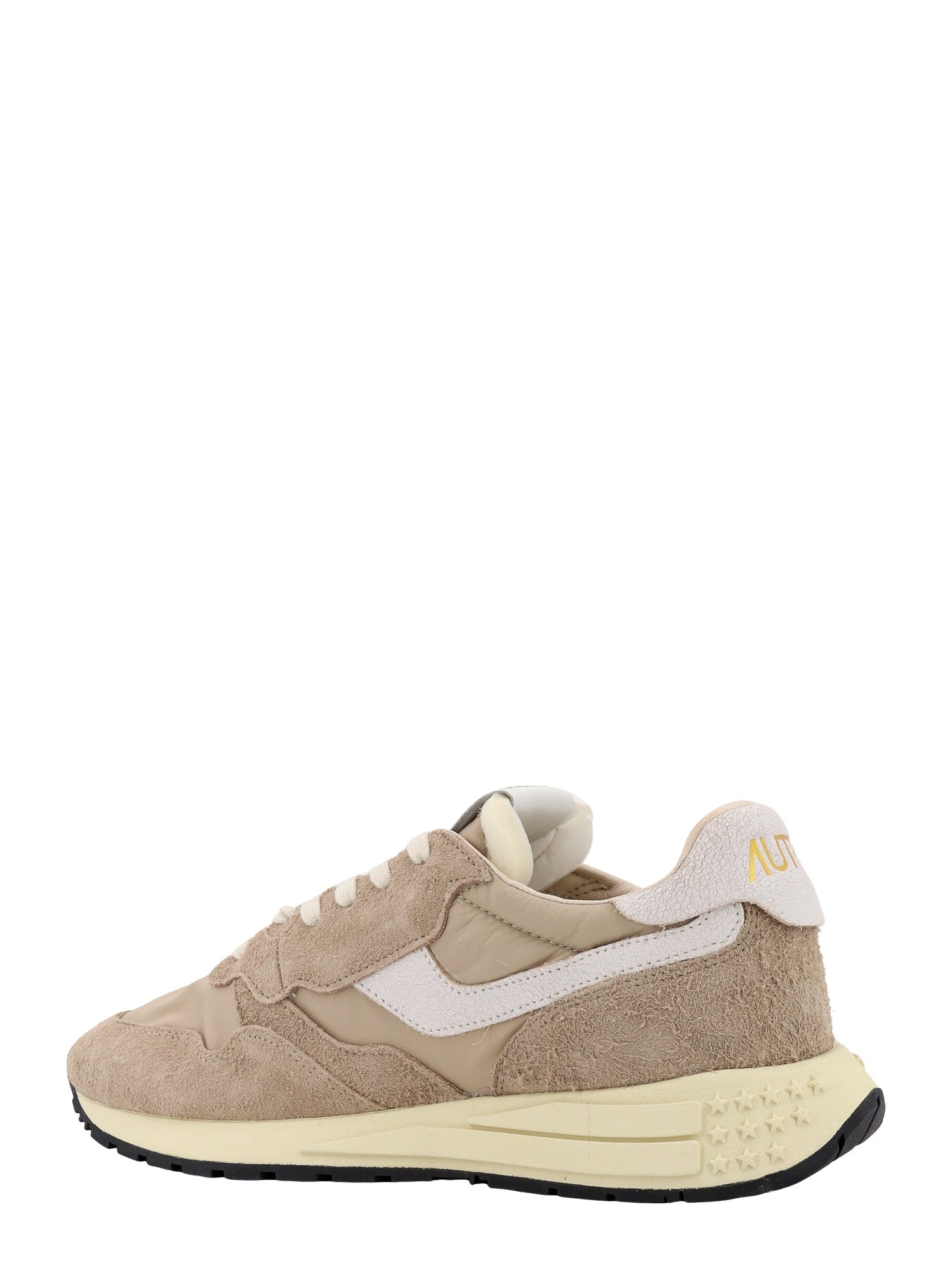 Autry Sneakers Beige Nylon / Suede