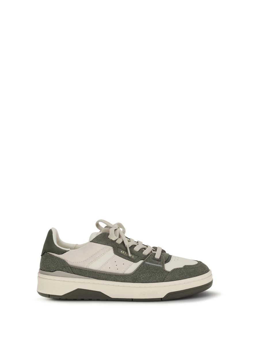 Sneakers Clay Light Beige-Dark Green Beige/dark Trainers