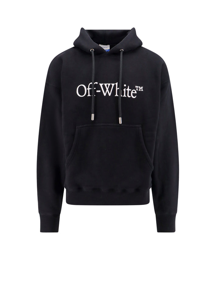Off White Sweaters Black 100 % Cotone