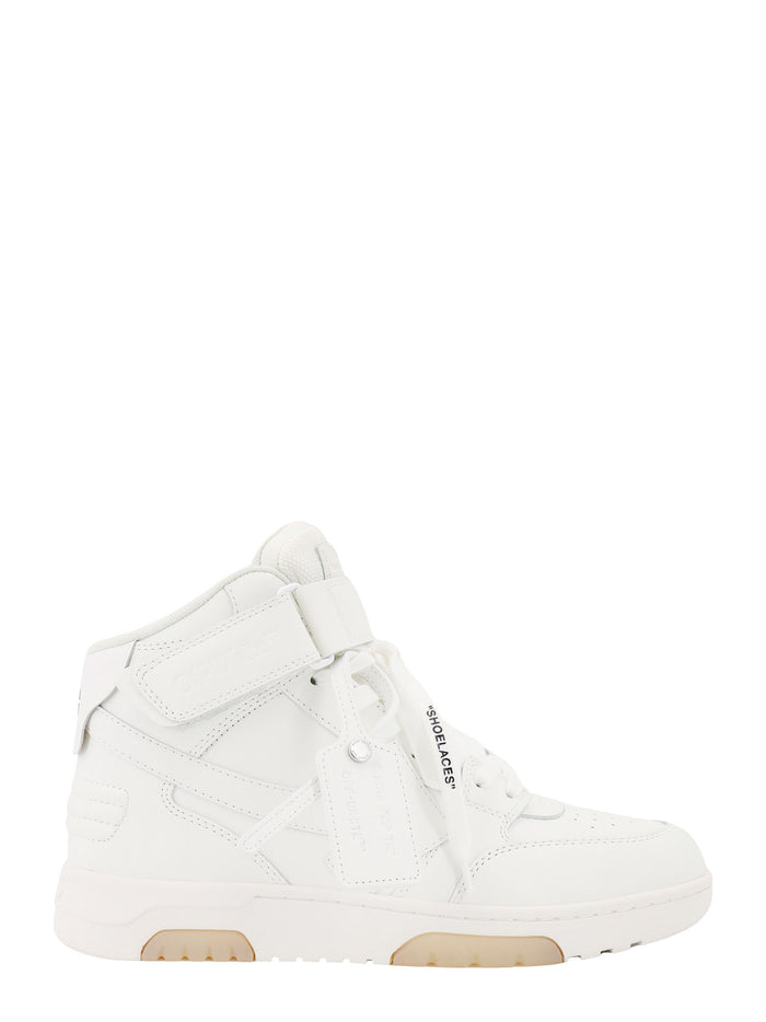 Off White Sneakers Pelle