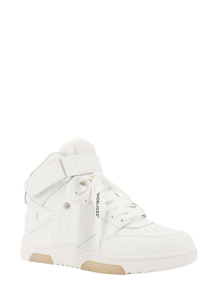 Off White Sneakers Pelle
