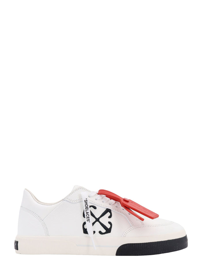 Off White Sneakers Pelle