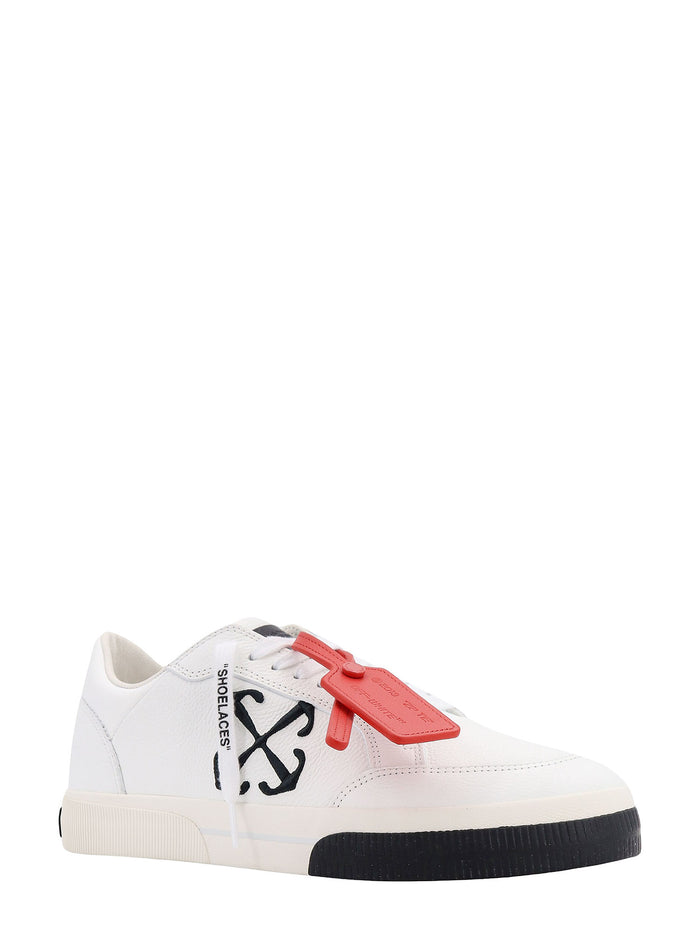 Off White Sneakers Pelle