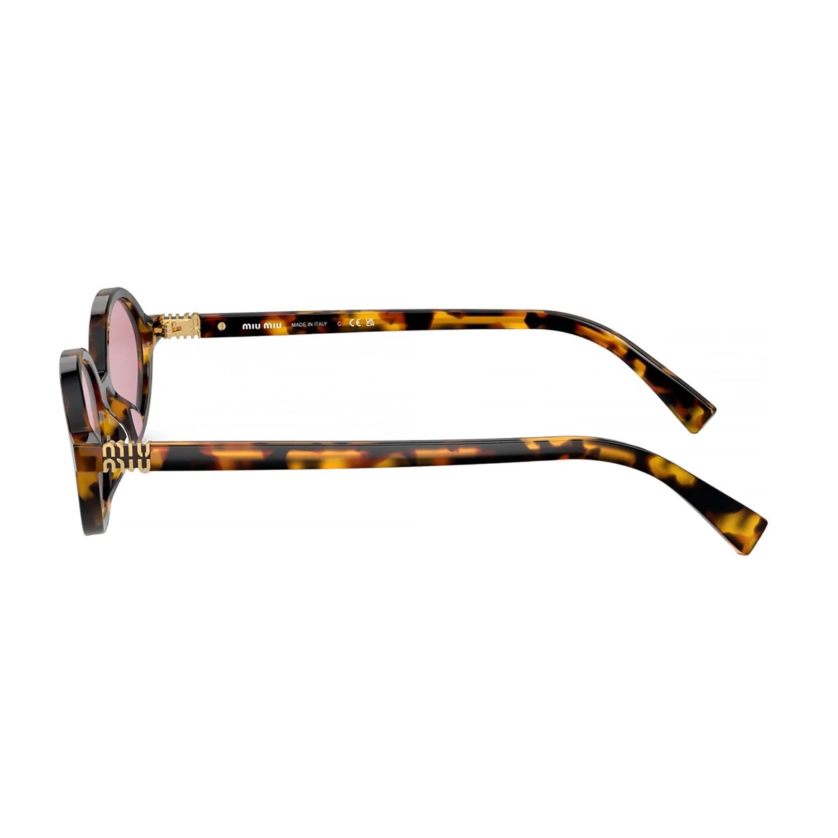 Miu 0mu 04zs Brown Acetato Sunglasses