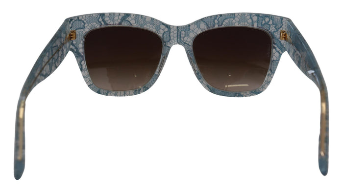 Blue Lace Acetate Crystal Butterfly Dg4231 Sunglasses
