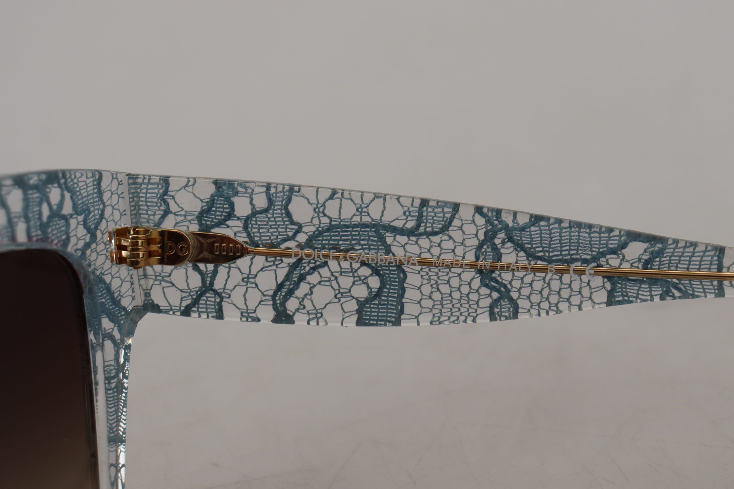 Blue Lace Acetate Crystal Butterfly Dg4231 Sunglasses