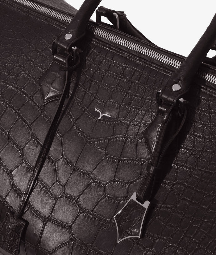 Alligator Carryall Mississippi Brown Luggage