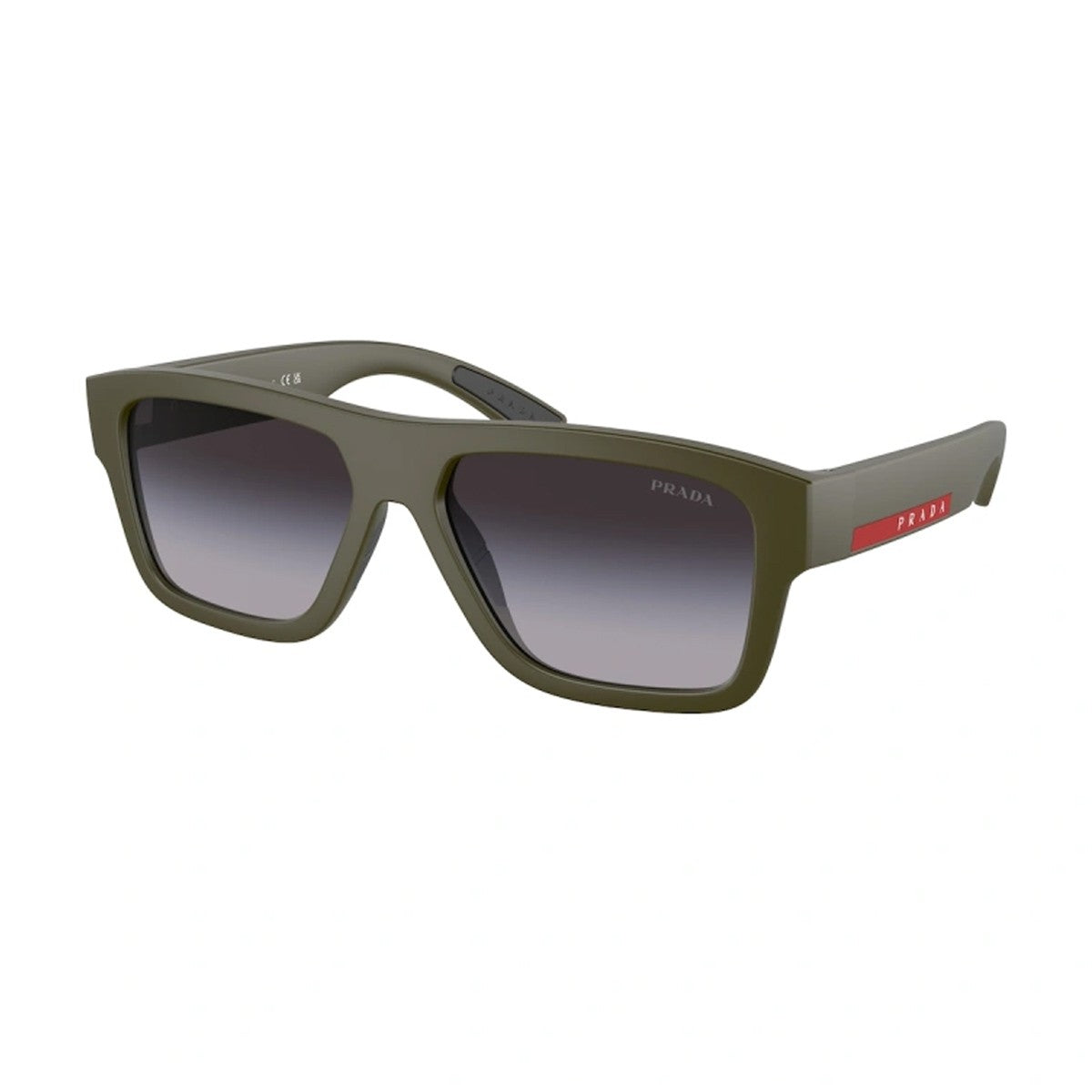 Prada Linea Rossa Ps 04zs Matte Military Green Propionato Sunglasses