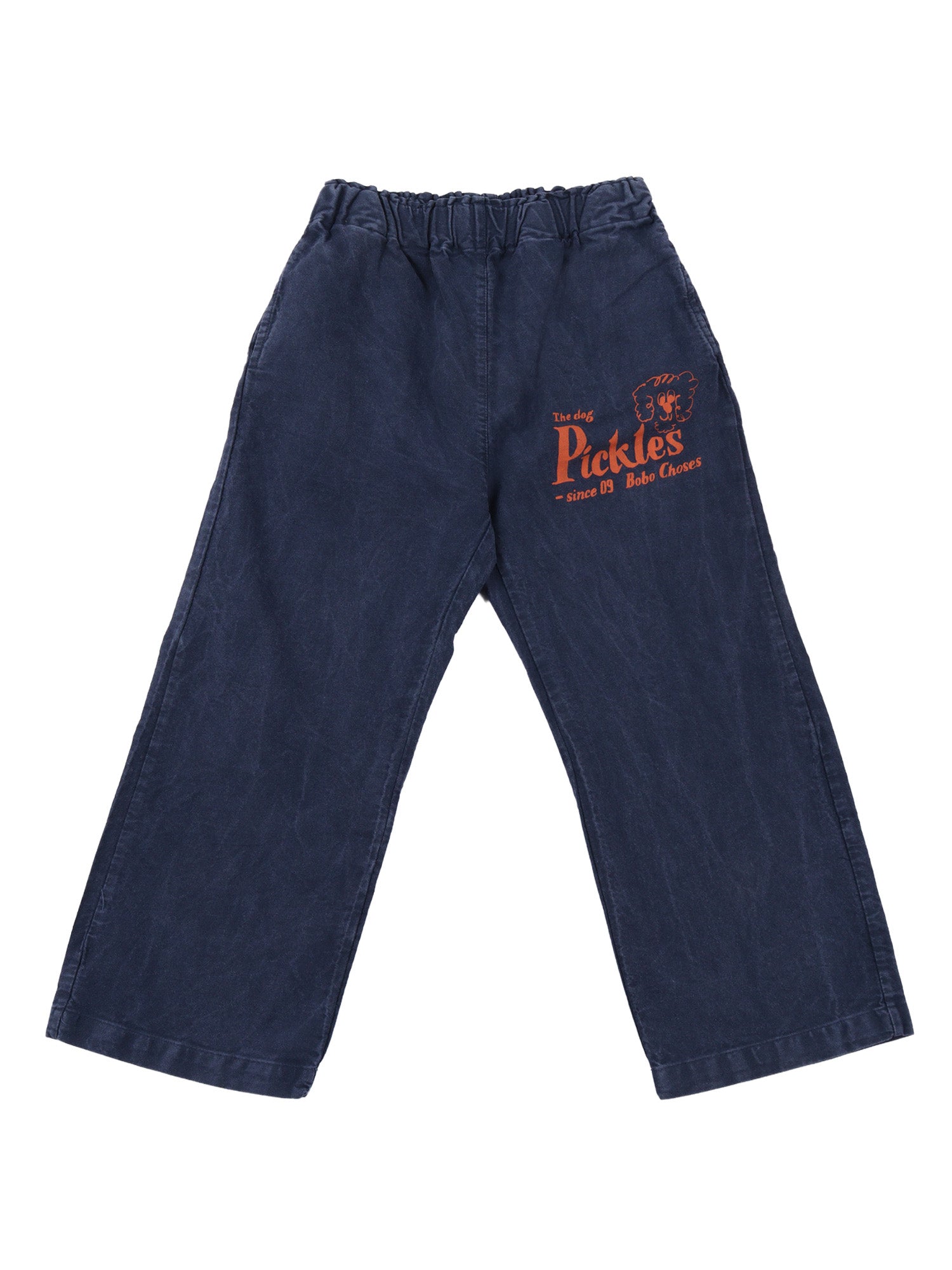 Pickles The Dog woven pants Blue