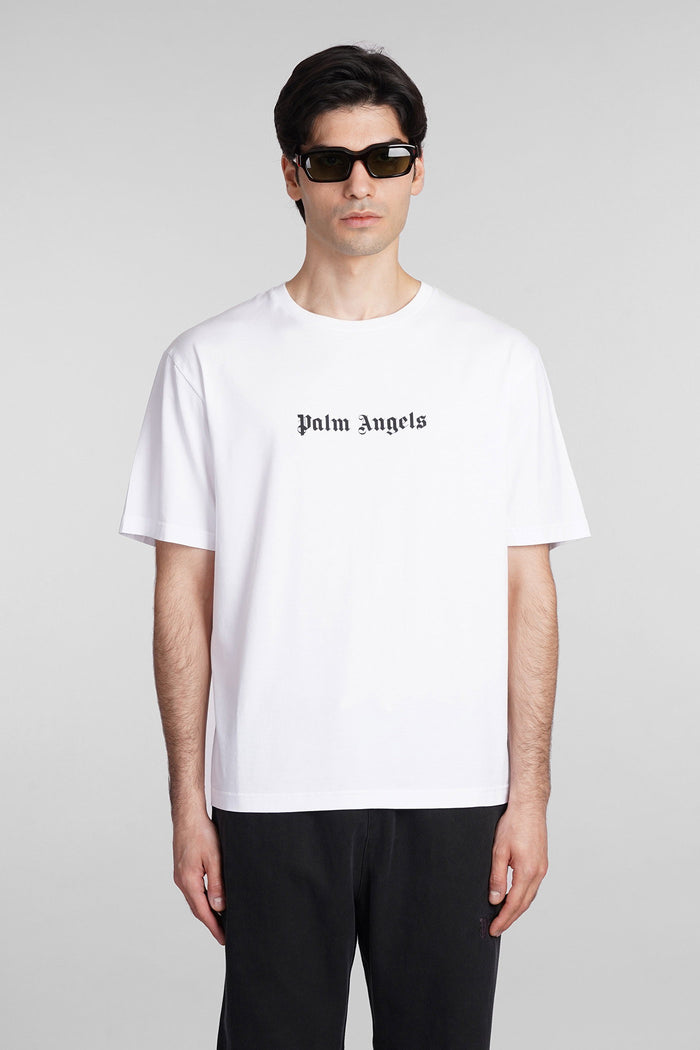 T-Shirt in white cotton Abbigliamento