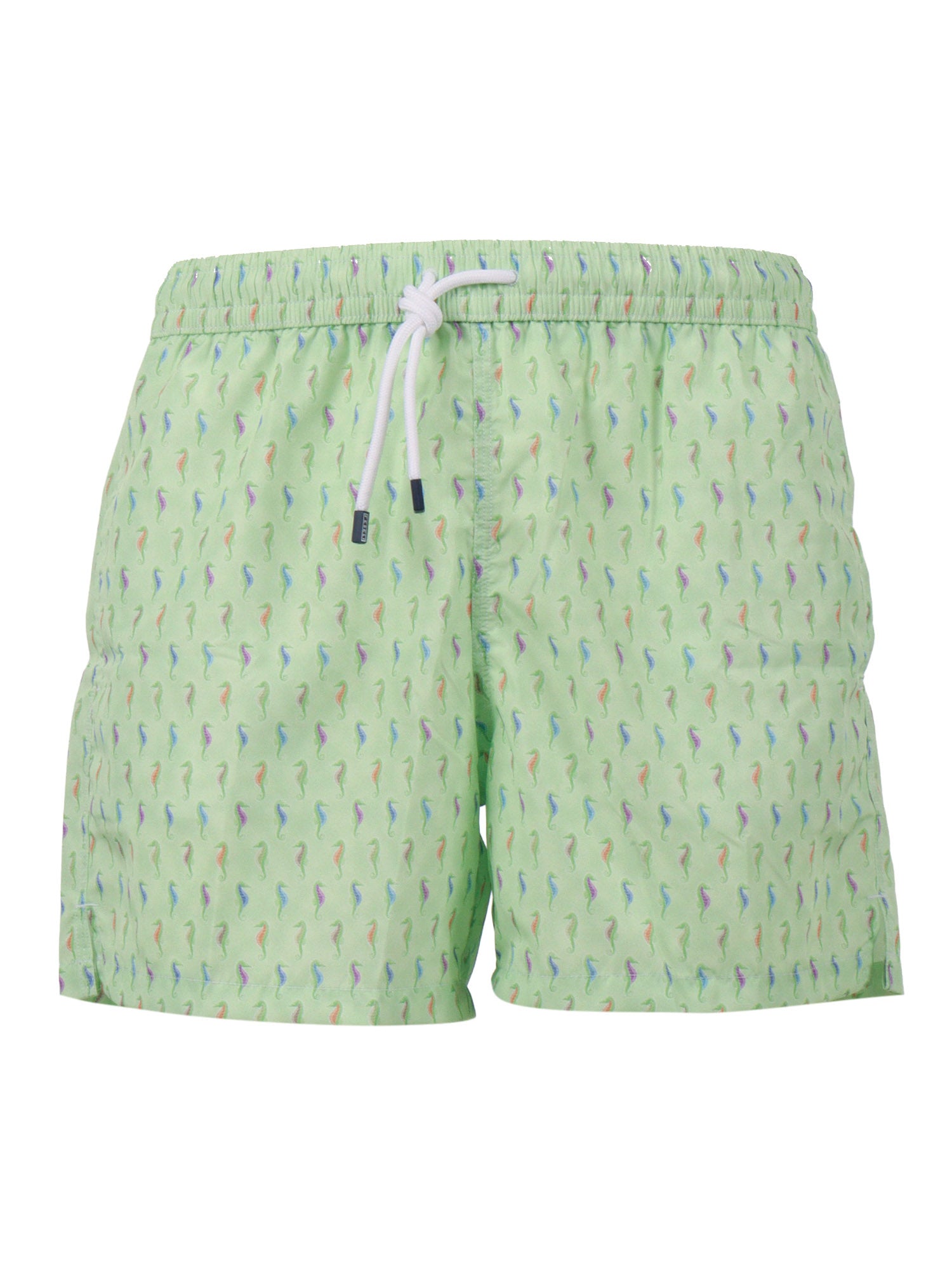 SWIM TROUSERS WOVEN FABRIC MAN Green Polyester Costume