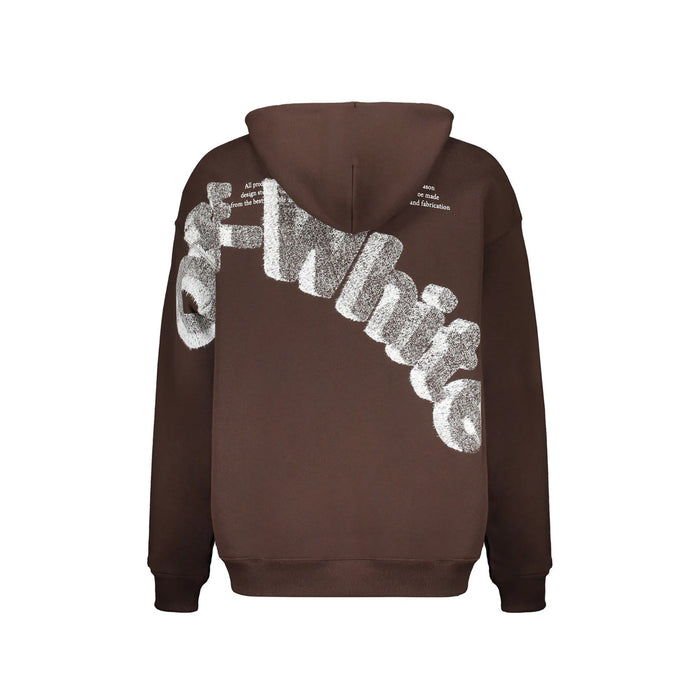 Logo Sweatshirt Brown Cotton