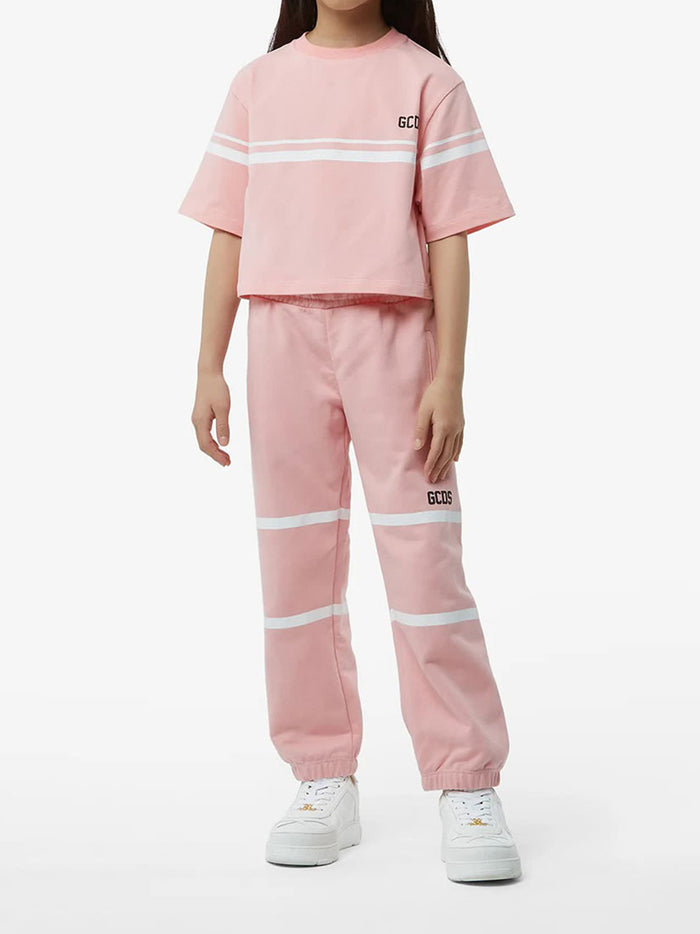 Pantalone Pink & Purple Cotton | Pantaloni