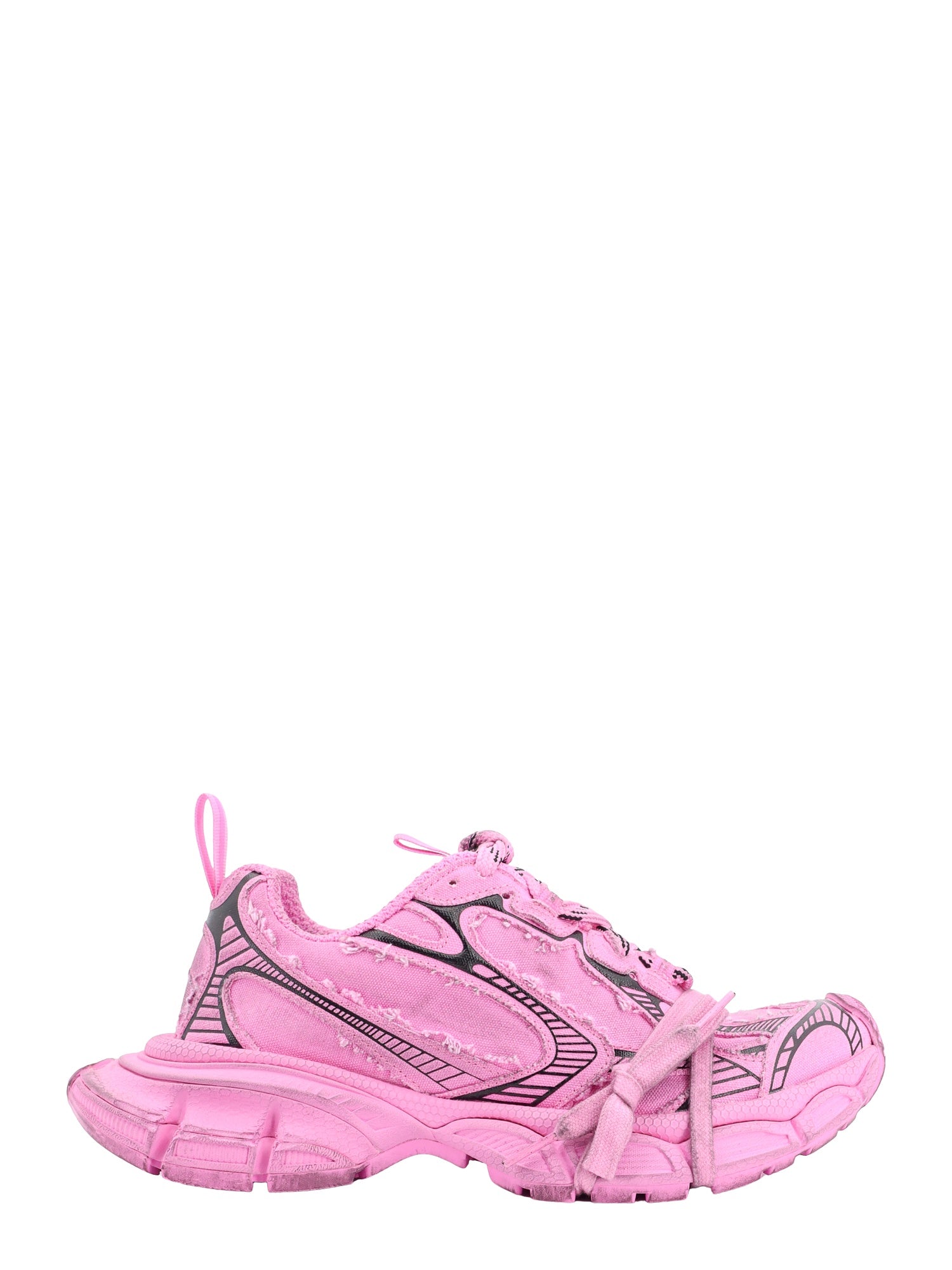 Balenciaga Sneakers Pink Cotone Riciclato