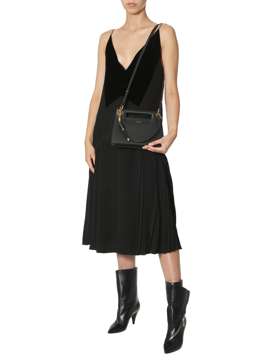 Sleeveless Dress Black Acetate