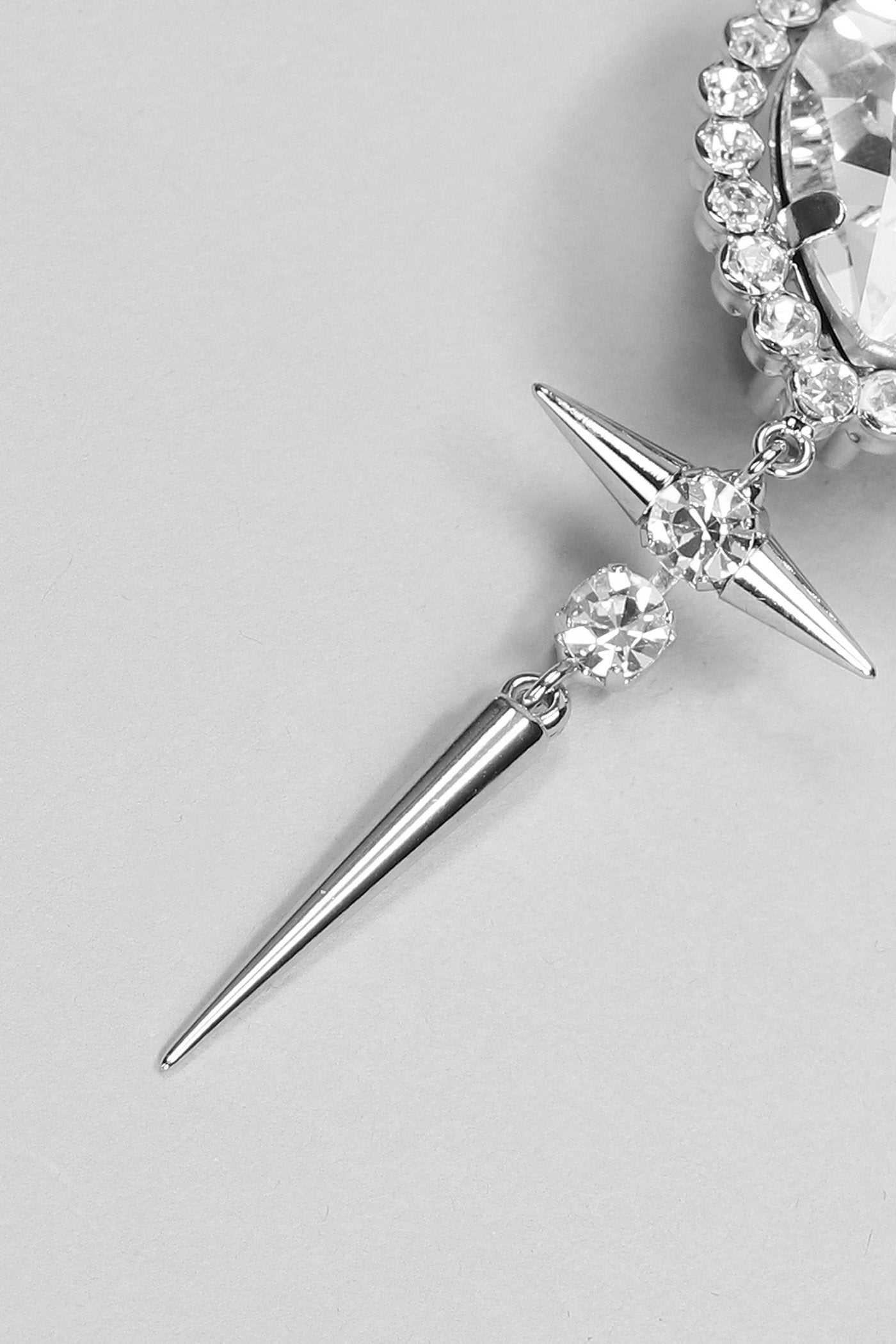 In Silver Metal Alloy Accessori