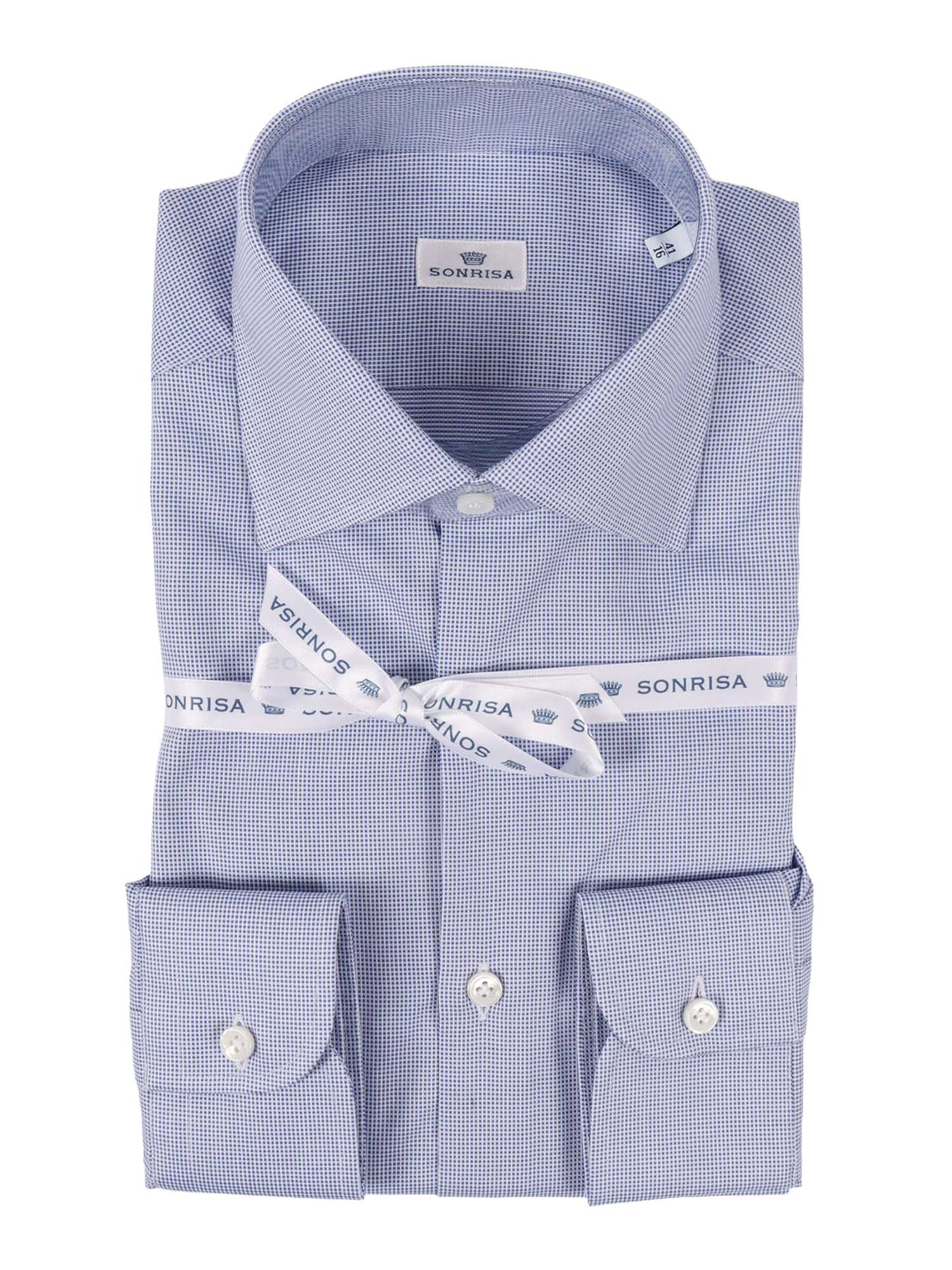 Mens Shirt Light Blue Cotton