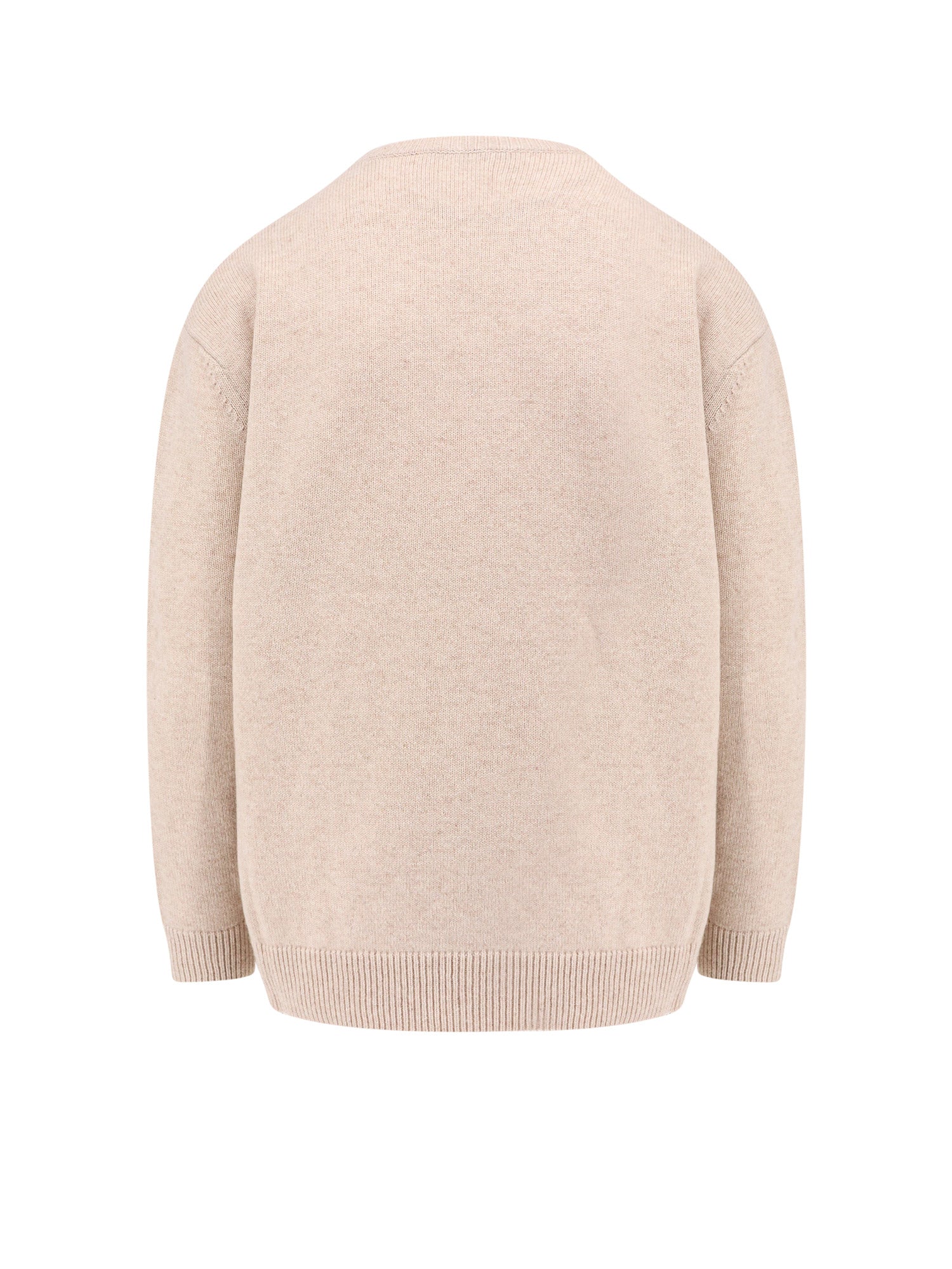 Max Mara Sweaters Beige Lana Cashmere