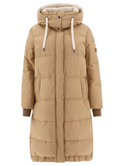 Brunello Cucinelli Womens Jacket Mb5749745_c8642 Beige Clothing
