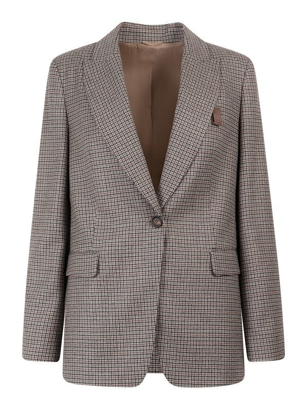 Brunello Cucinelli Womens Jacket Md5112013p_c001 Brown Clothing