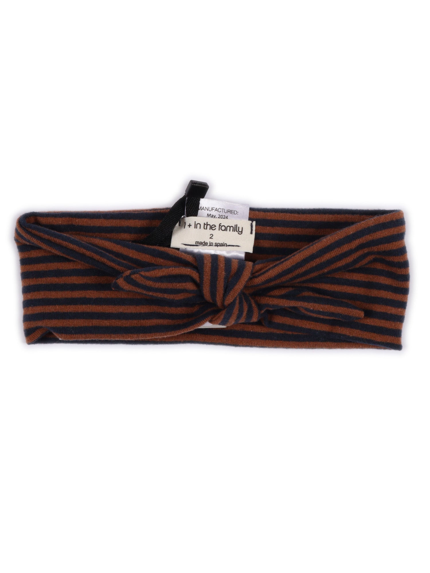 Bandeau Brown Cotton Acetate Elastane Top